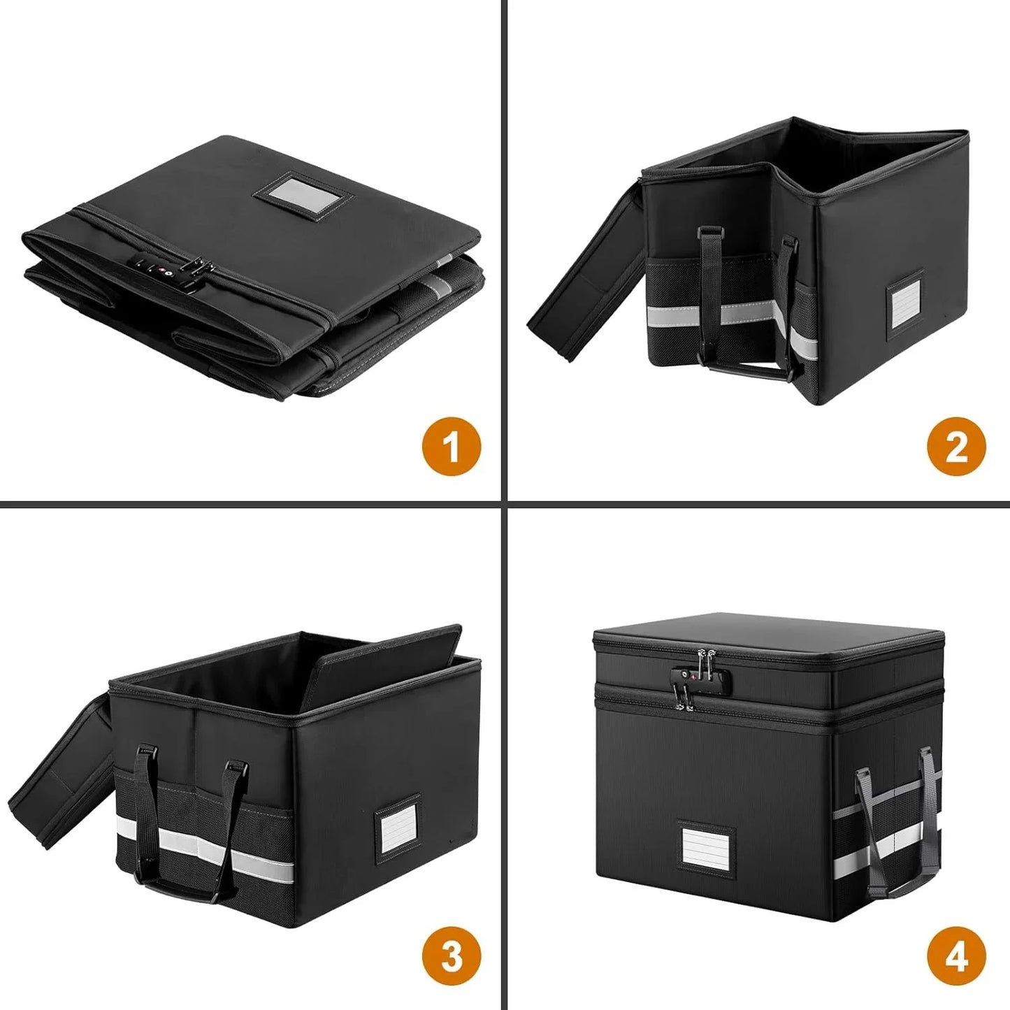 Kinbox Label-Karten – eigene Beschriftung für Hängeregister anlegen