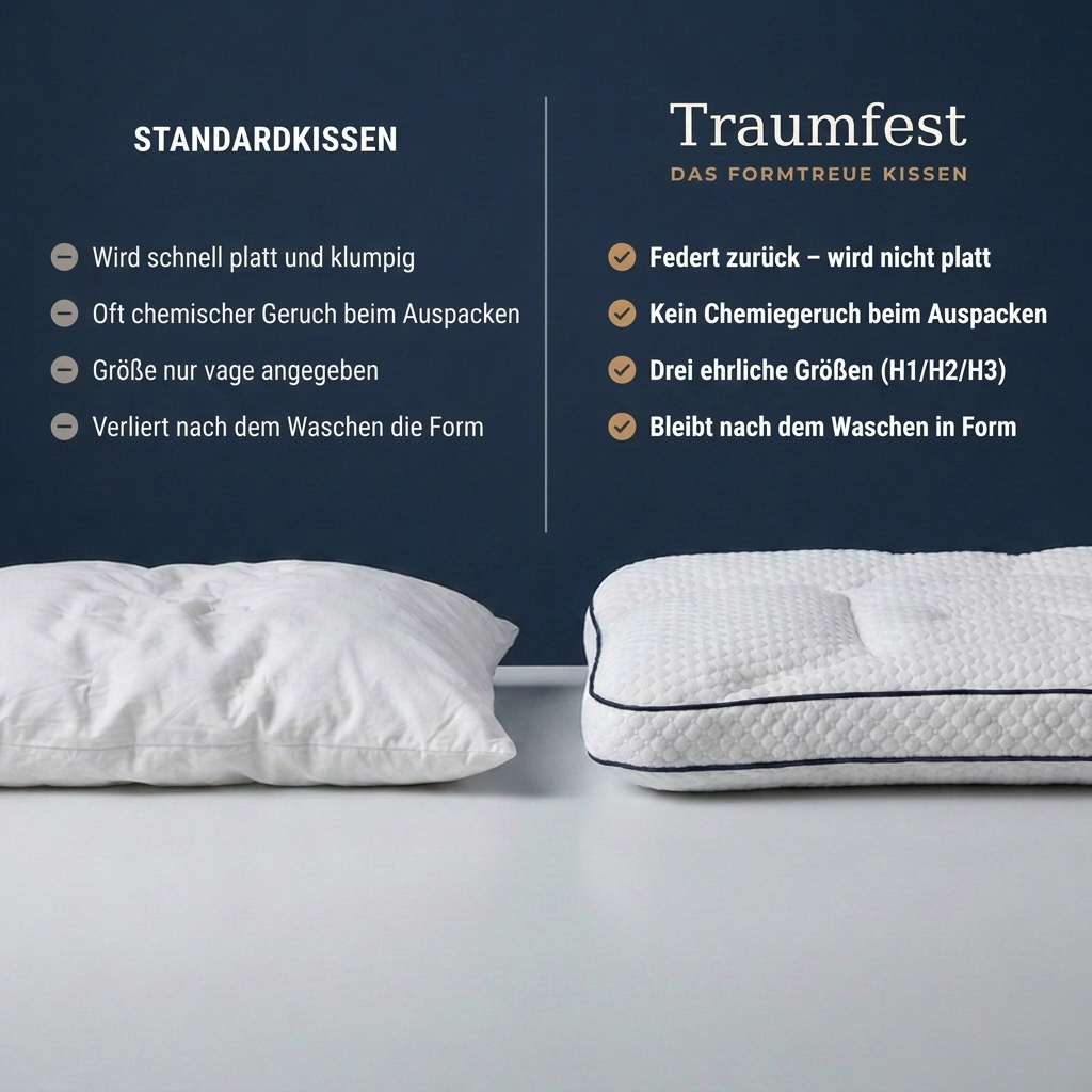 Traumfest - Das kühlende TENCE - Kissen für Kinder