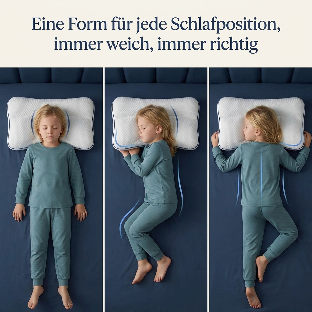 Traumfest - Das kühlende TENCE - Kissen für Kinder